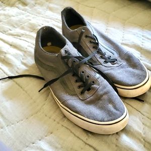 Grey Mens Old Skool Vans